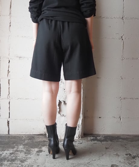 1960's Italy Gurkha Shorts Piece Dyeing BK
