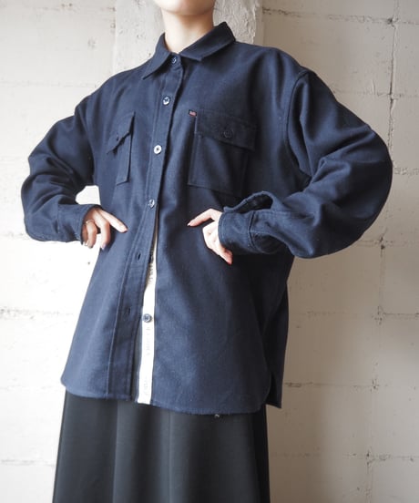 POLO JEANS CO. Ralph Lauren Wool C.P.O. Shirt NV
