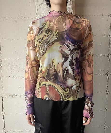 Marble Pattern Mellow Cutsewn PI