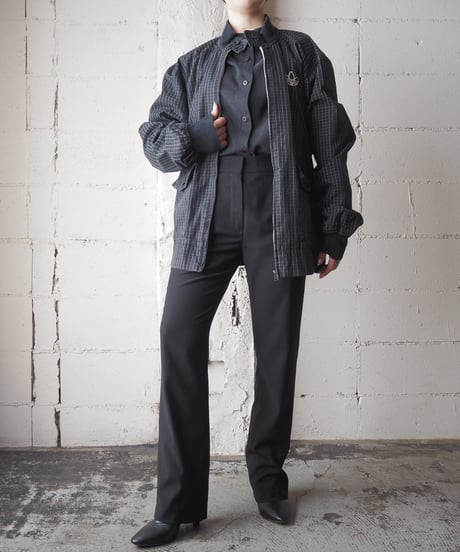 adidas Check Pattern Blouson BK