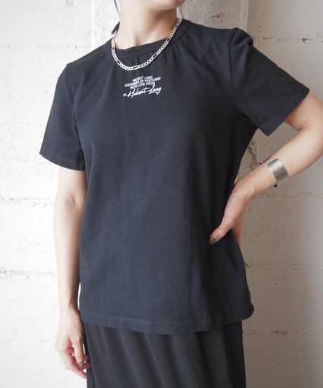 HELMUT LANG Logo Tee BK