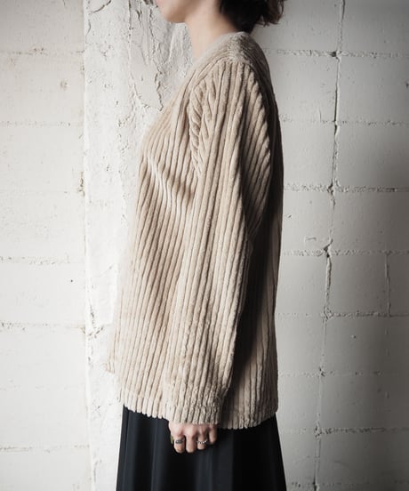 Pullover Corduroy Tops BE