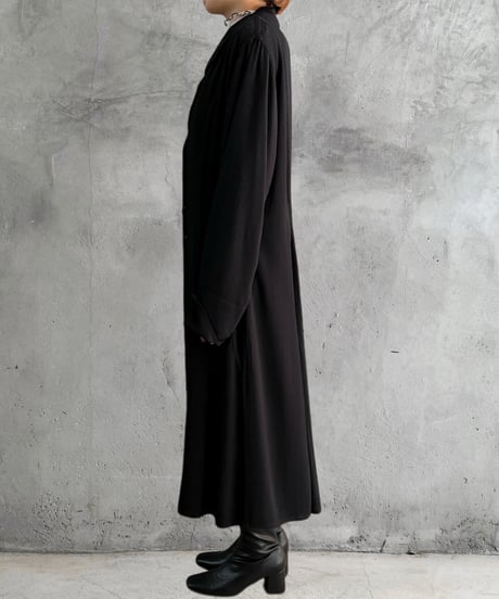 FLAX Rayon Light Coat BK