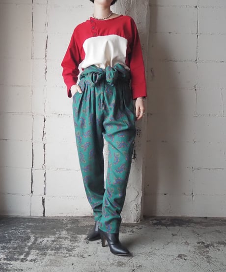 Paisley Patterned Jumpsuit GN