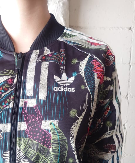 adidas Botanical Pattern Track Jacket BK