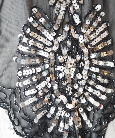 Sheer Sequin Camisole BK