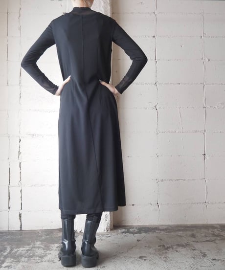 DKNY N/S Crew Neck Dress BK