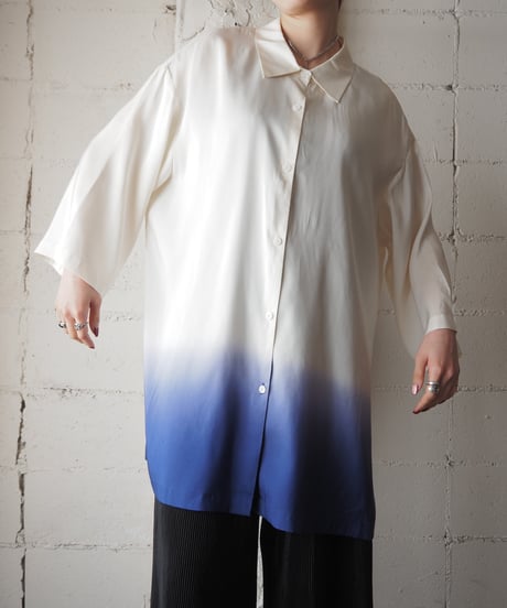 Gradation Silk Shirt WHPUR