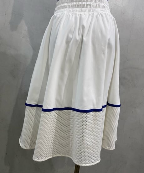 NIKE Mesh Hem Flared Skirt WHBL