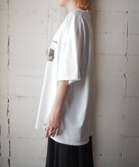 Dog Print Tee WH
