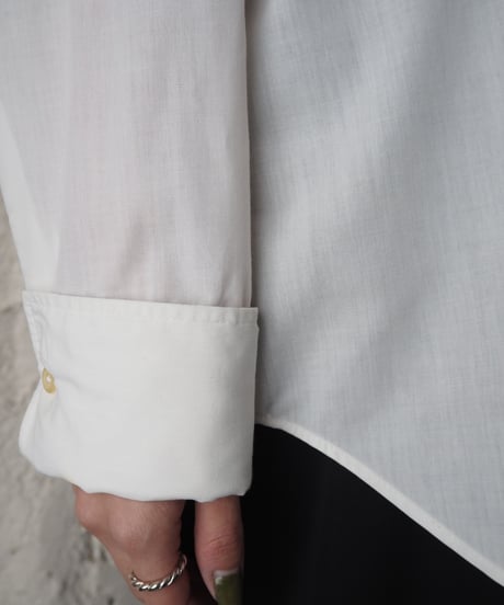 Stitch Frill Shirt WH