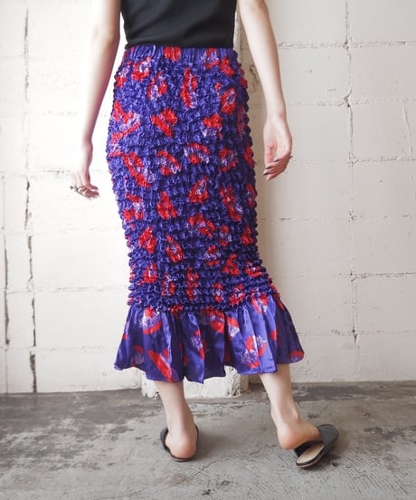 Hat Pattern Popcorn Skirt PURRE
