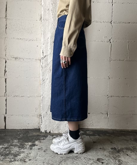 Lee Denim Tight Skirt BL