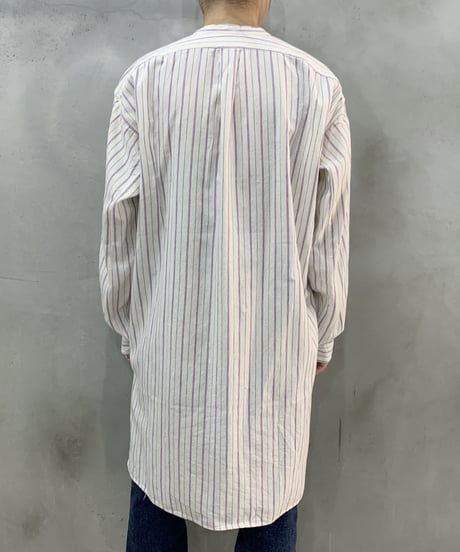 EURO Stripe Grandpa Shirt WHPU