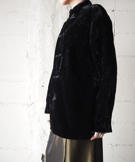Velour China Shirt BK