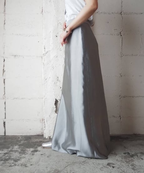 Satin Long Skirt SV