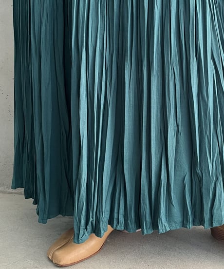 Pleated Tiered Skirt GN