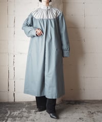1970's Stripe Yoke Stand Collar Coat GRBL