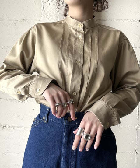 Front Pleats Design Shirt BE