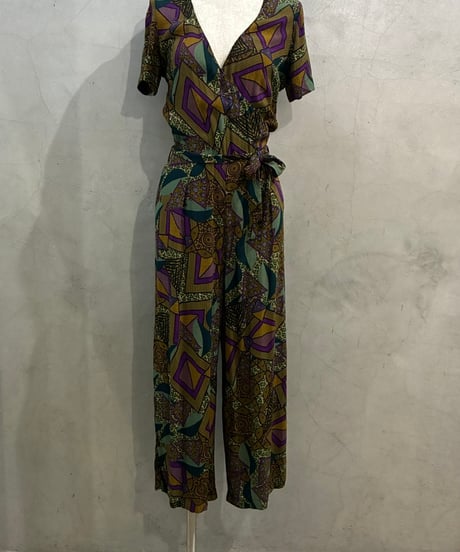 Desigual  Ethnic Pattern Jumpsuit BRPURGN