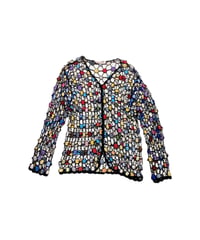 Colorful Crochet Cardigan BK