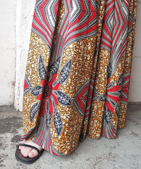 African Batik Skirt RE BR