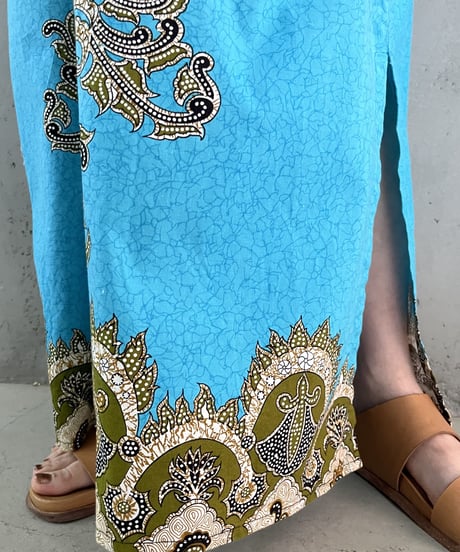 Ethnic Design Short Sleeve Dress LTBL