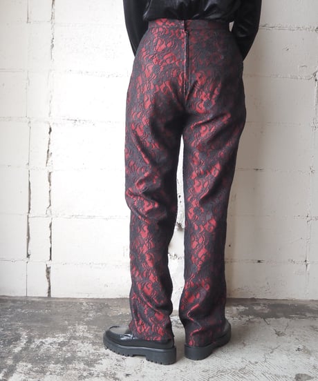 Back Zip Lace Pants RE