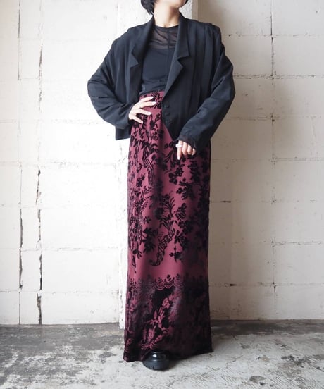 Pleated Design Open Collar Shirt Jacket BK