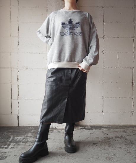 1980's adidas Trefoil Embroidery Sweat GR