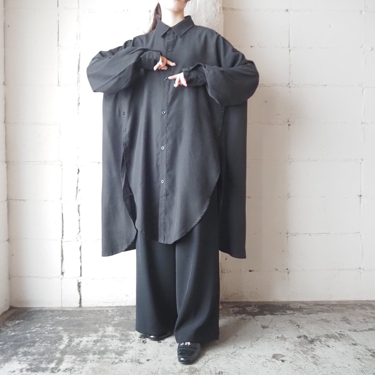 Kenpopinjay Big Silhouette Shirt BK | Orfeo