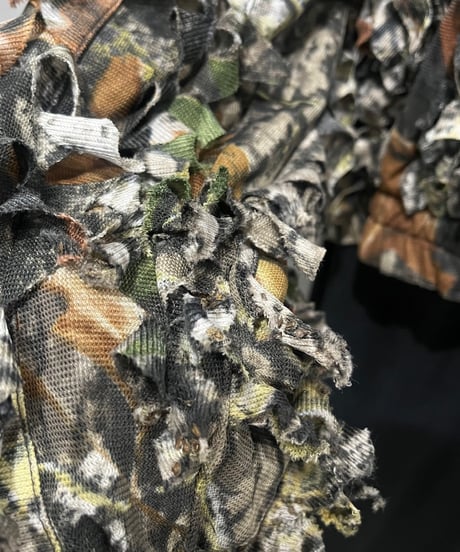 Sheer × Camouflage Zipup Hoodie KA