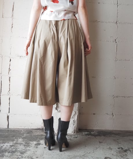 High Waist Volume Wide Pants BE