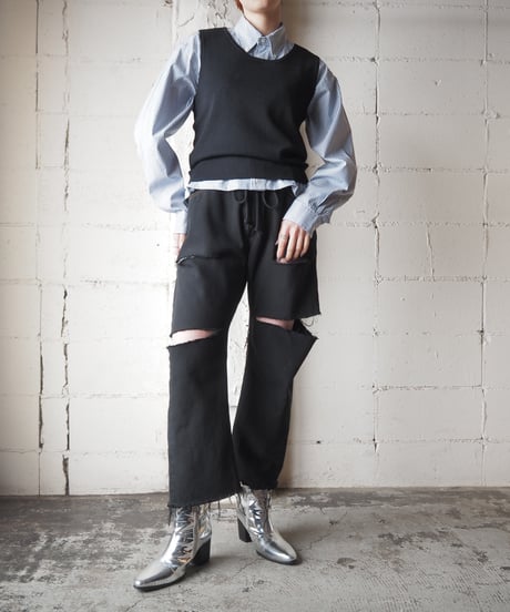 Sleeveless Knit BK