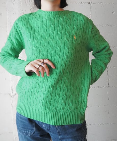 Ralph Lauren Cable Crew Neck Sweater GN