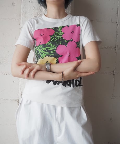 COMME des GARCONS Andy Warhol Flower Print Tee WH