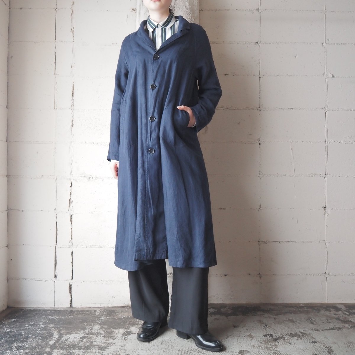 Yarmo ENGLAND Linen Work Coat NV | Orfeo