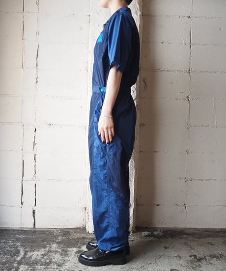 NIKE JORDAN Bicolor Nylon Jumpsuit BL NV