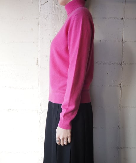 Cashmere Turtle Neck Knit PI