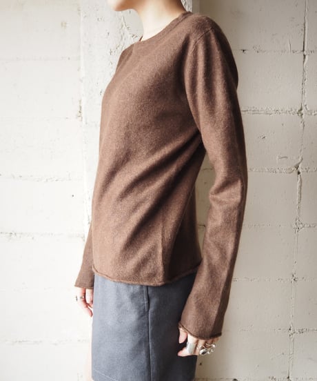 Crew Neck Cashmere Knit BR