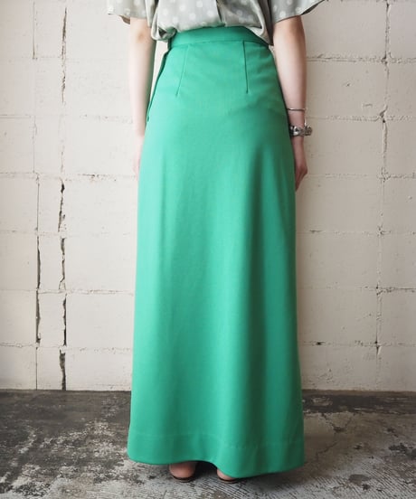 1970's Trapezoid Long Skirt GN