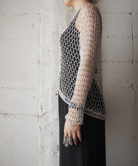 Beads Crochet Cardigan IVSV