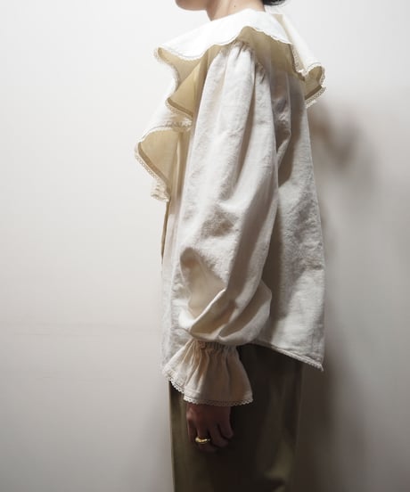 Ruffled Collar Blouse IV