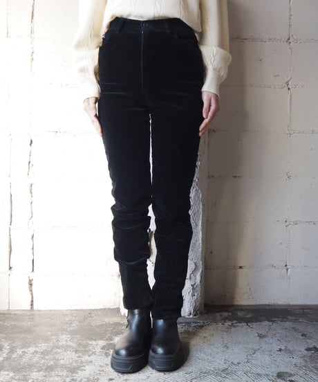 LAUREN Velvet Pants BK