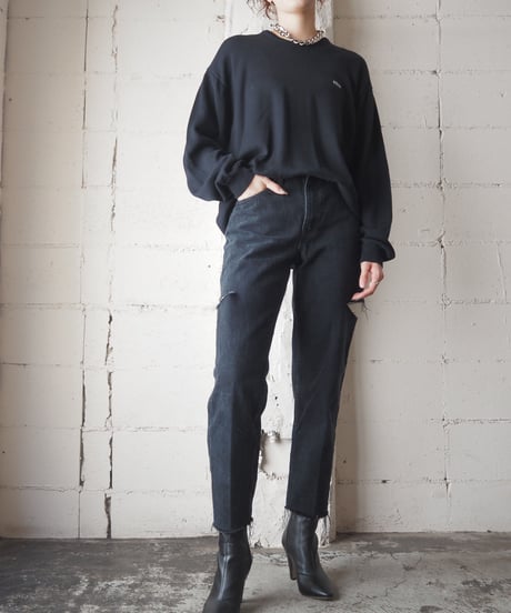 LACOSTE CrewNeck Knit BK