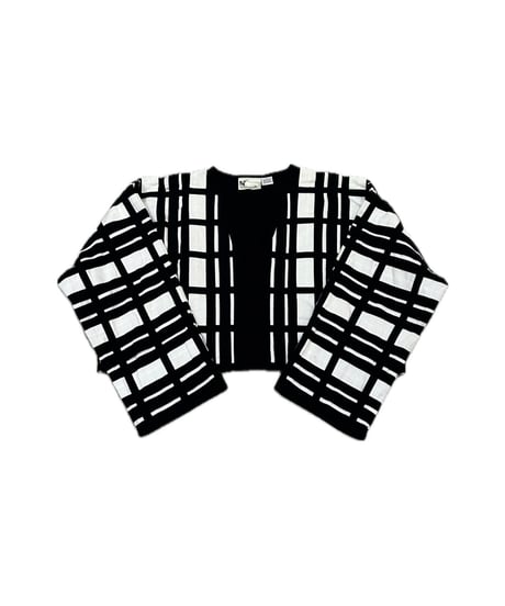 Remake Check Pattern Jacket BKWH