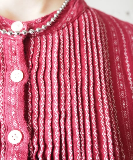 L.L.Bean Pleated Bosom Dress RE