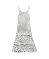 MICHAEL KORS N/S Crochet Knit Dress WH