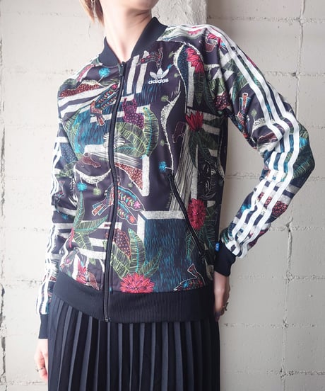 adidas Botanical Pattern Track Jacket BK