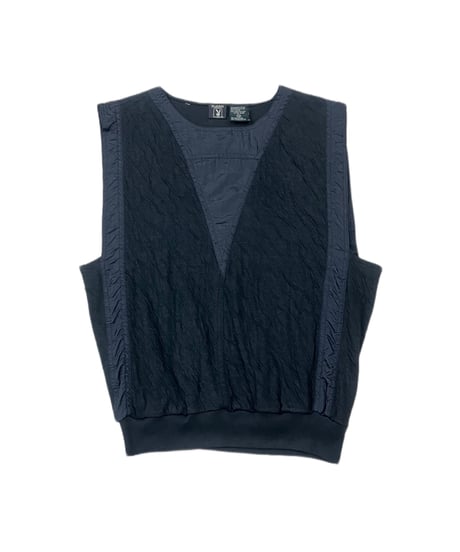 PLAYBOY Sleeveless Switching Design Tops BK